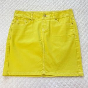 NWT Cache Denim Skirt